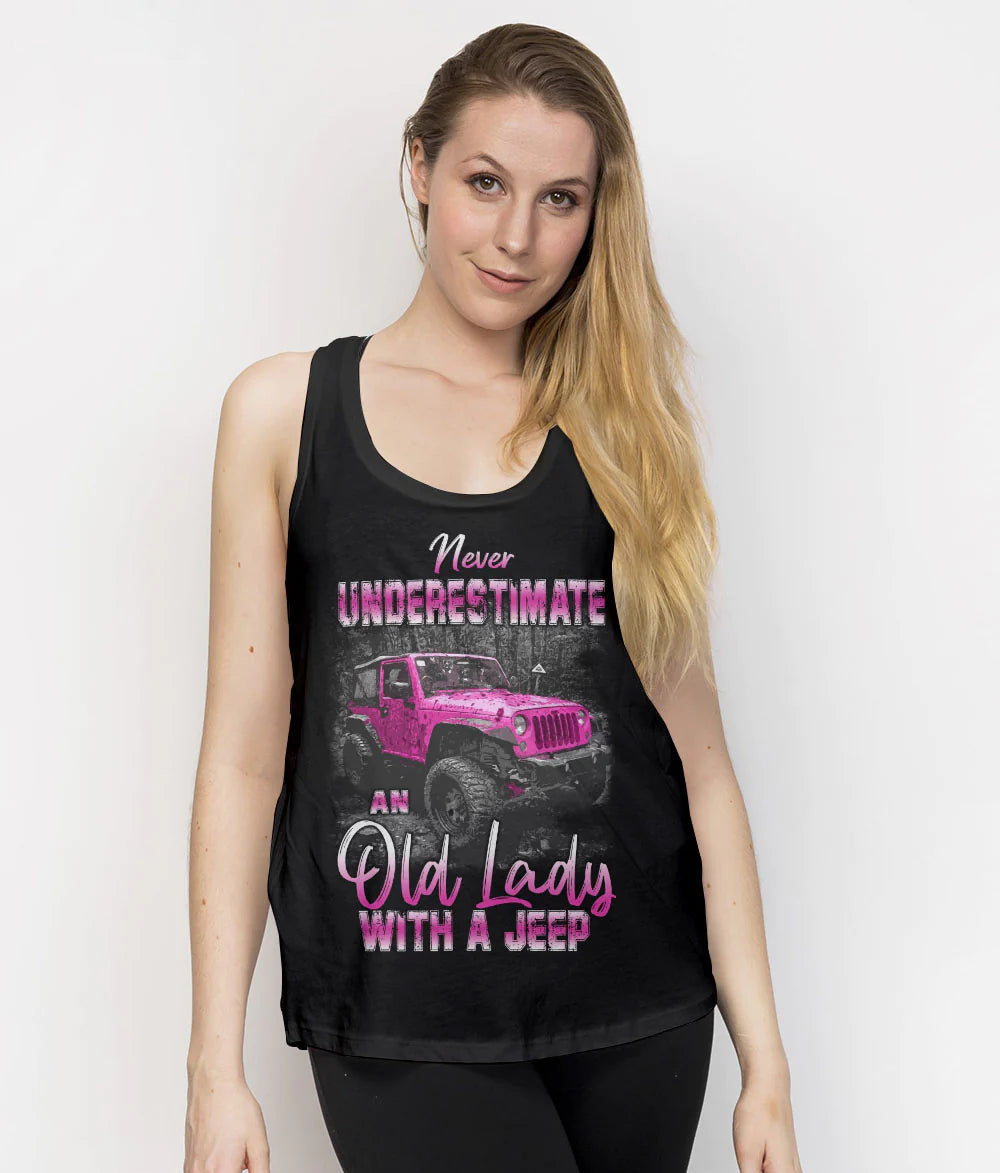 vintage-pink-jeep-never-underestimate-an-old-lady-tank-top