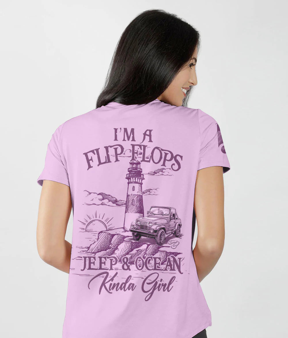 flip-flops-jeep-ocean-kinda-girl-mauve-women-v-neck-t-shirt