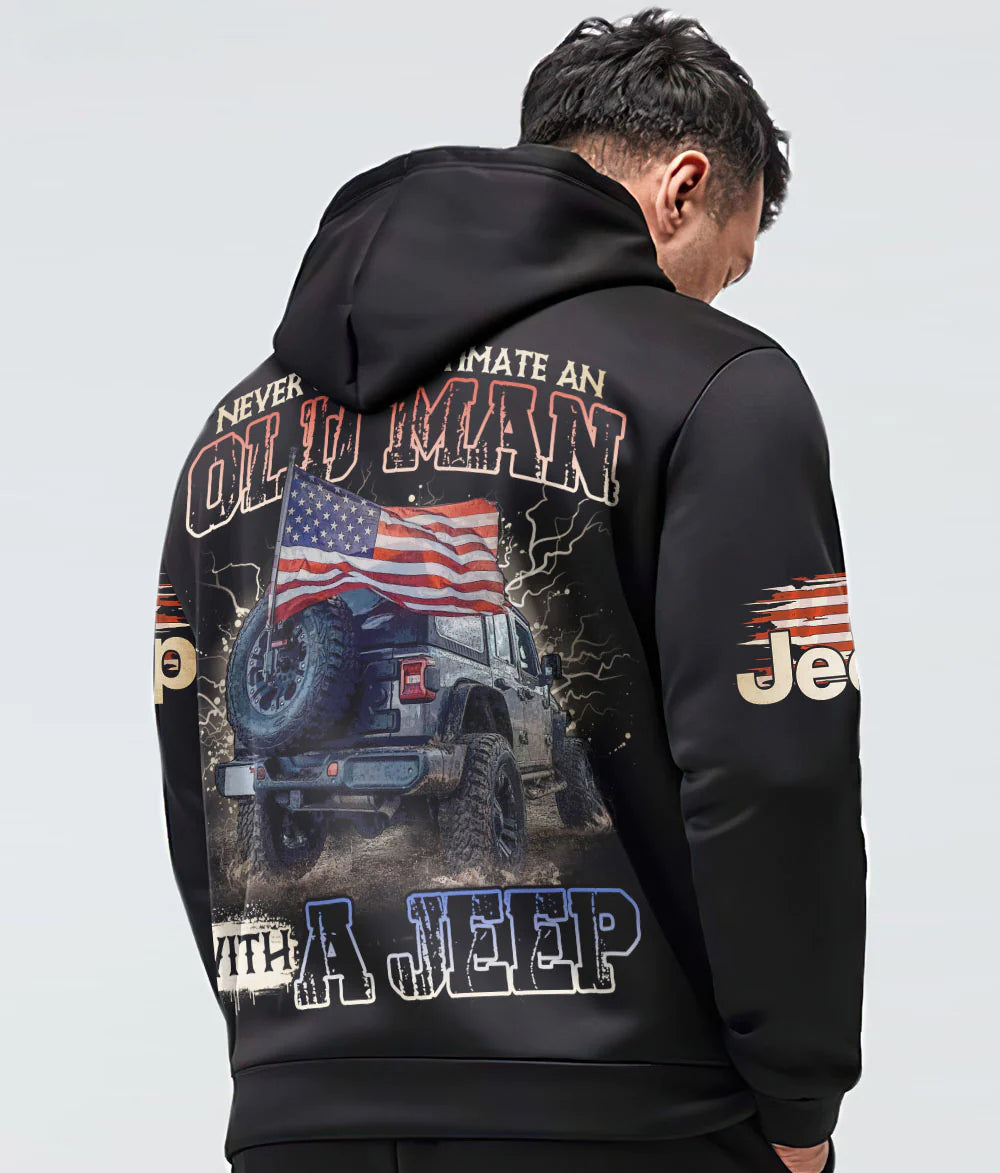 never-underestimate-an-old-man-jeep-american-flag-black-hoodie