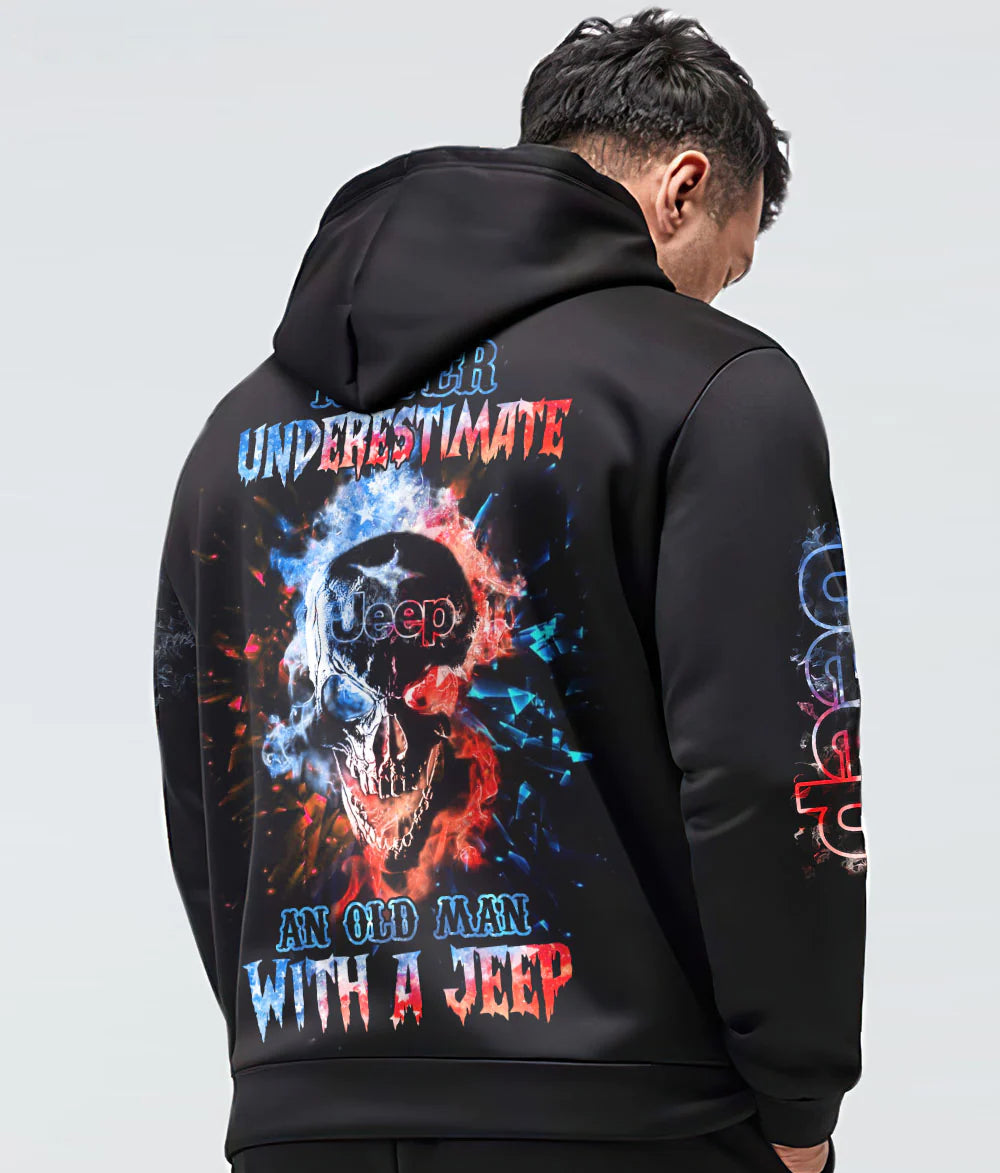 never-underestimate-an-old-man-jeep-fire-skl-hoodie