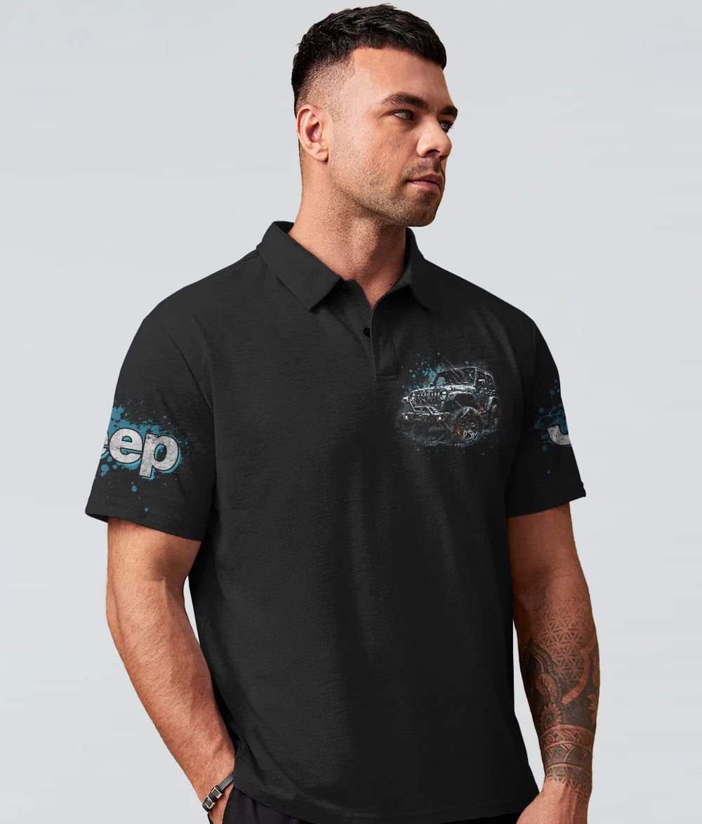 im-the-black-jeep-of-the-family-black-polo-shirt