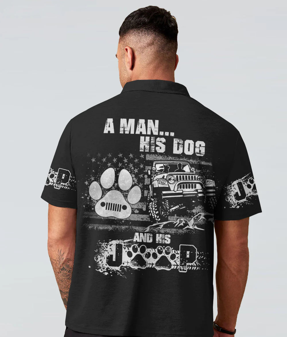 a-man-his-dog-and-his-jeep-polo-shirt