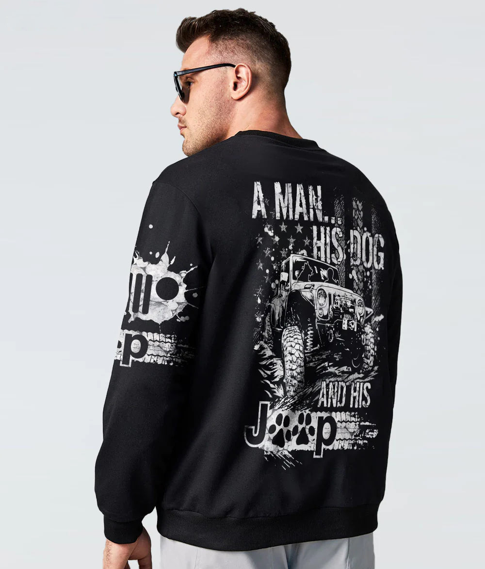 a-man-his-dog-and-his-jeep-paw-dog-black-sweatshirt