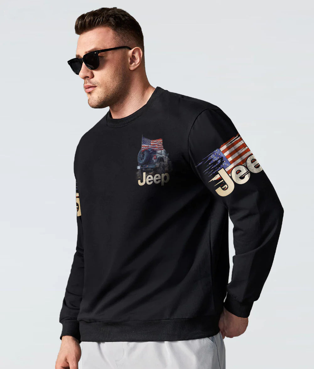 never-underestimate-an-old-man-jeep-american-flag-black-sweatshirt