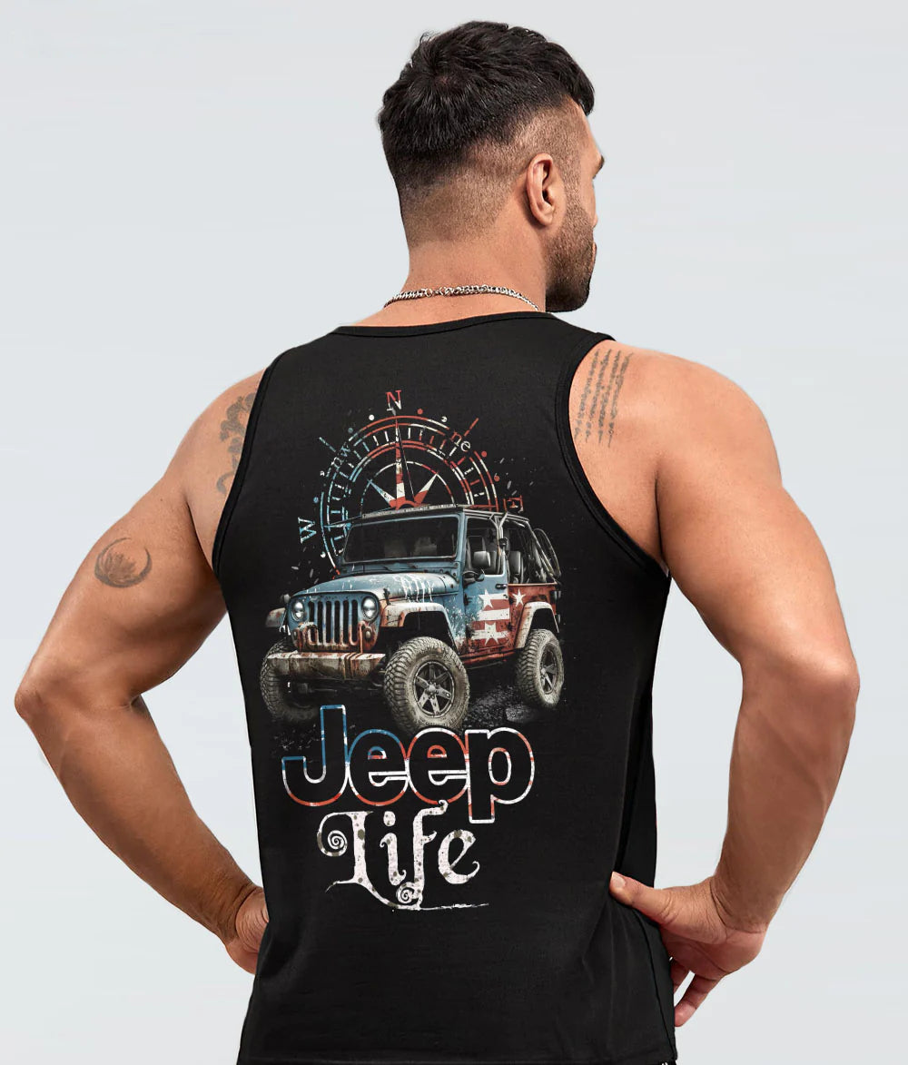 jeep-life-compass-american-flag-tank-top