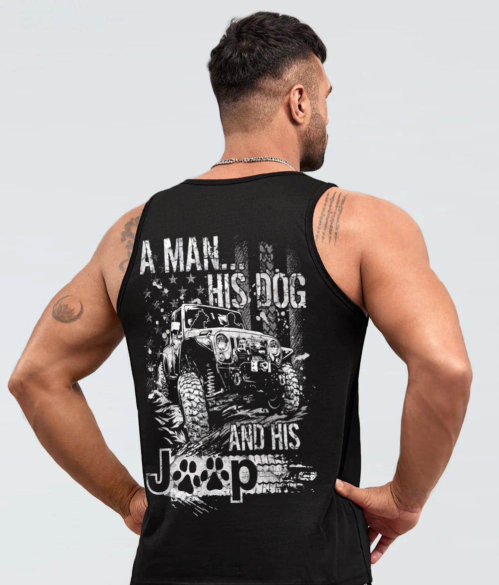 a-man-his-dog-and-his-jeep-paw-dog-black-tank-top