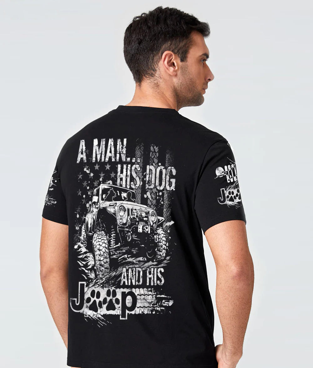 a-man-his-dog-and-his-jeep-paw-dog-black-t-shirt