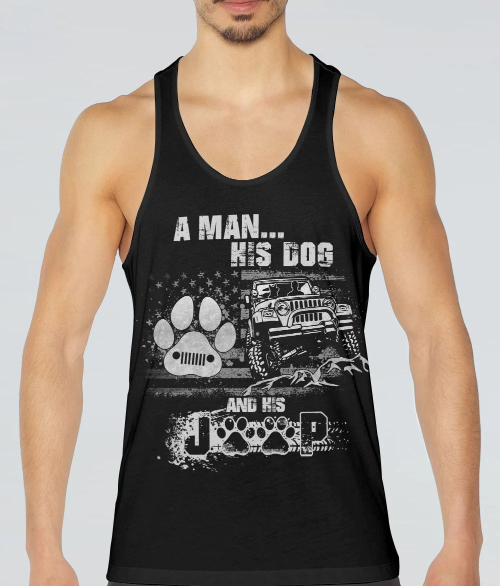 a-man-his-dog-and-his-jeep-tank-top