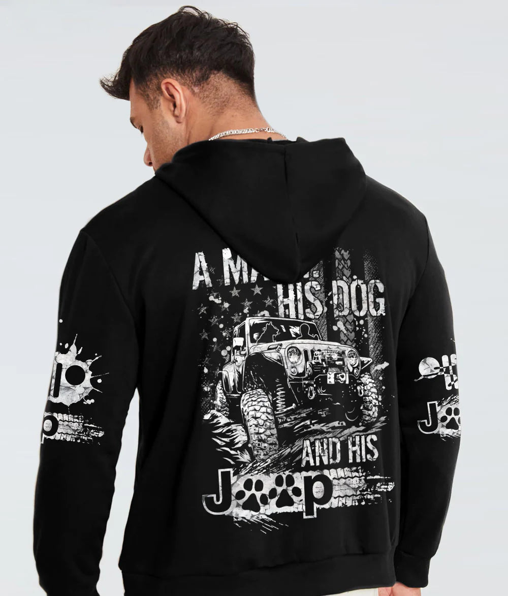 a-man-his-dog-and-his-jeep-paw-dog-black-hoodie