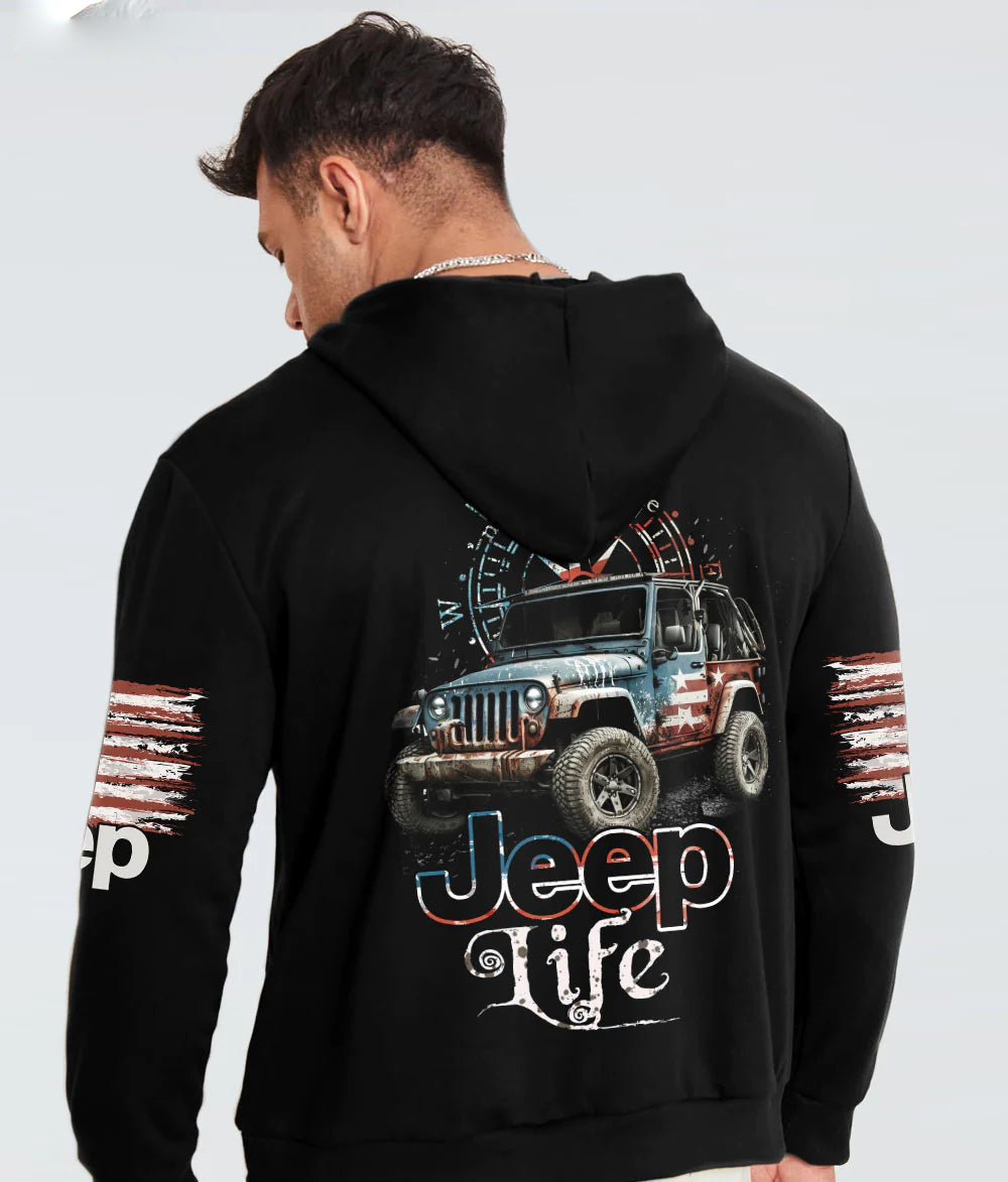 jeep-life-compass-american-flag-hoodie