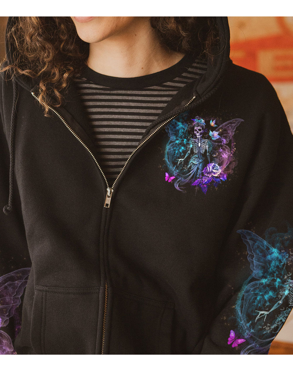 In My Next Life I Want To Be Karma Fairy Skull Hoodie