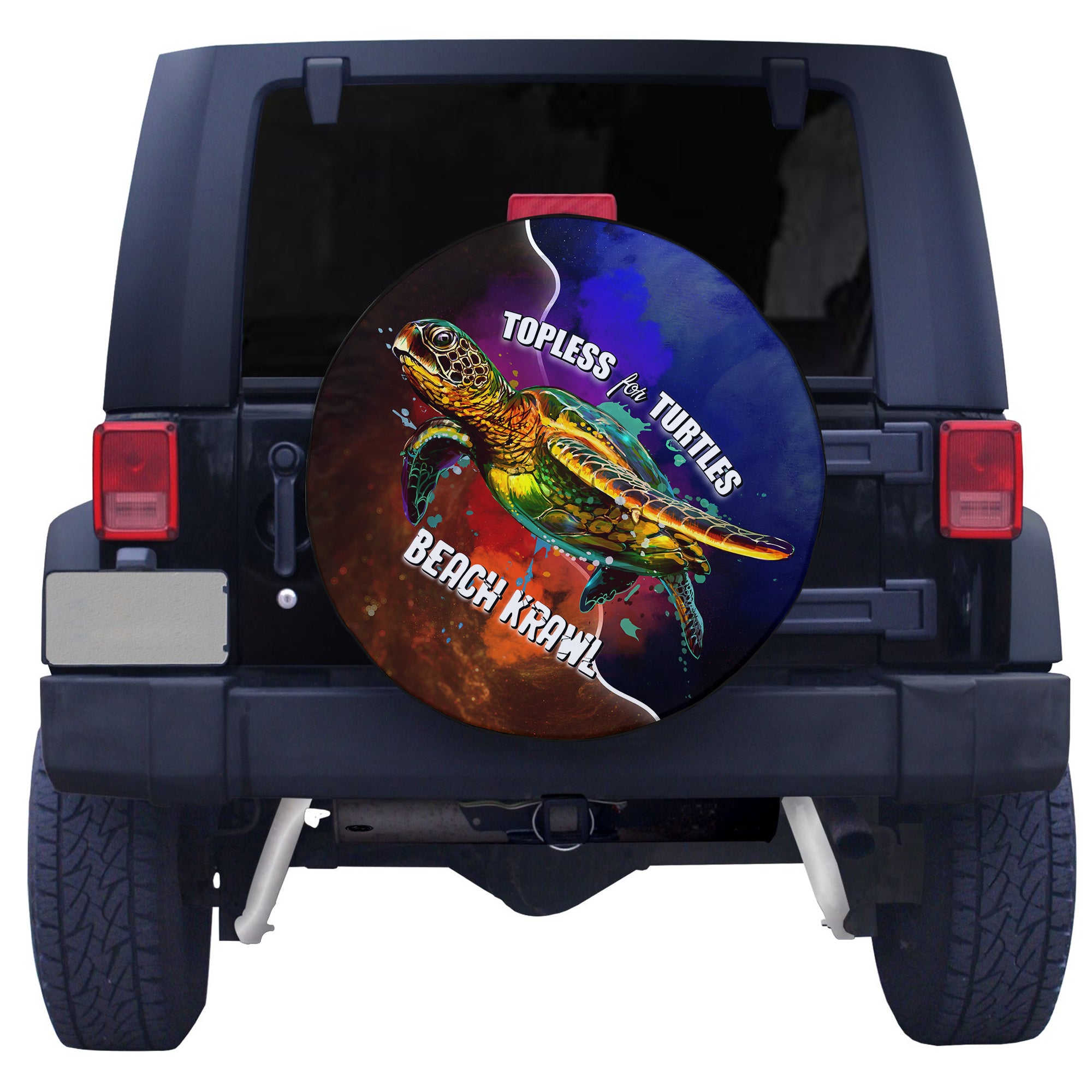 Jeep Spare Tire Cover Topless For Turtles Beach Krawl TS06