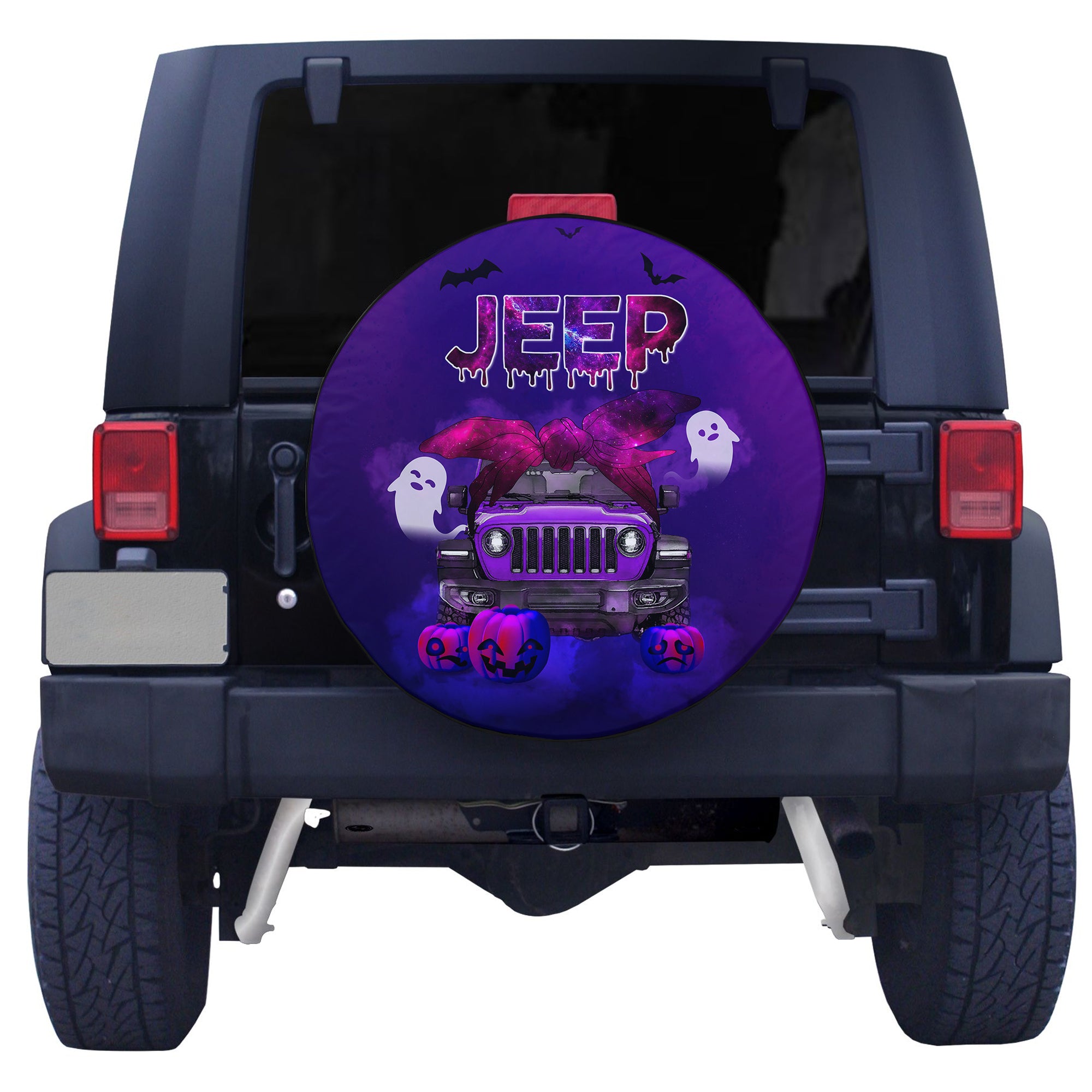 Jeep Spare Tire Cover Never Underestimate An Old Woman With A Jeep TS06