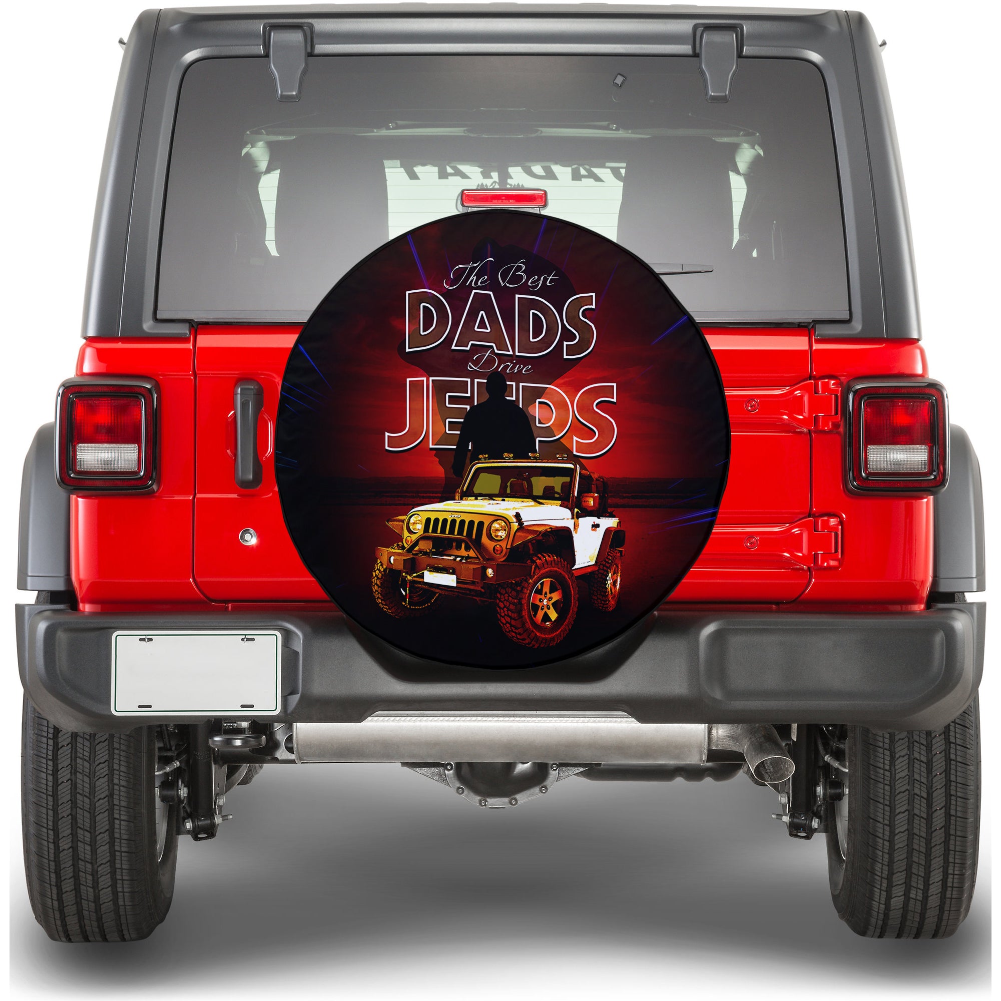 Jeep Dad Spare Tire Cover The Best Dads Drive Jeeps TS06