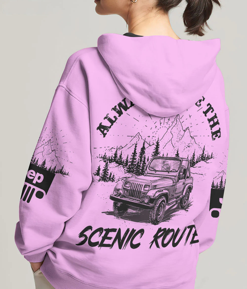 always-take-the-scenic-route-jeep-hoodie