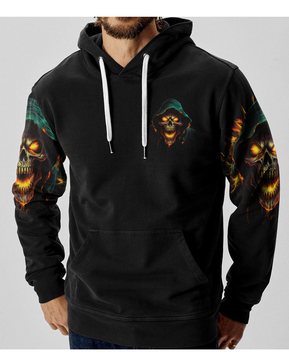 Did I Piss You Off Reaper Skull Hoodie