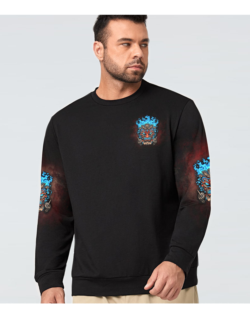 My Give A FCK Is Broken Black Skull Sweatshirt