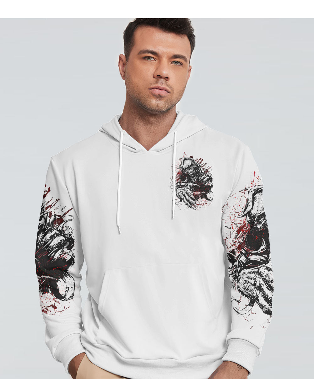 Of Course I'm Going To Hell Skull Hoodie