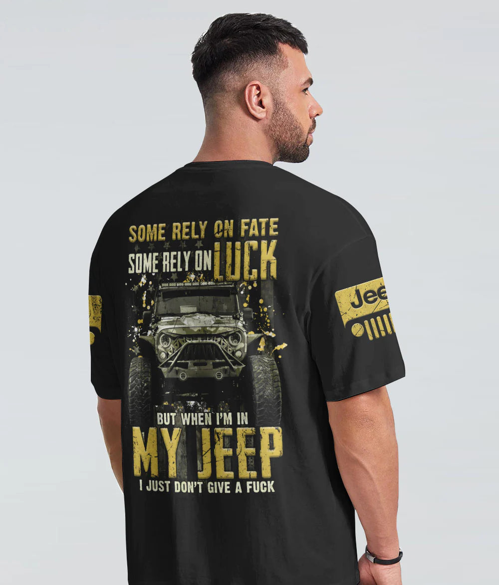 some-rely-on-fate-jeep-t-shirt