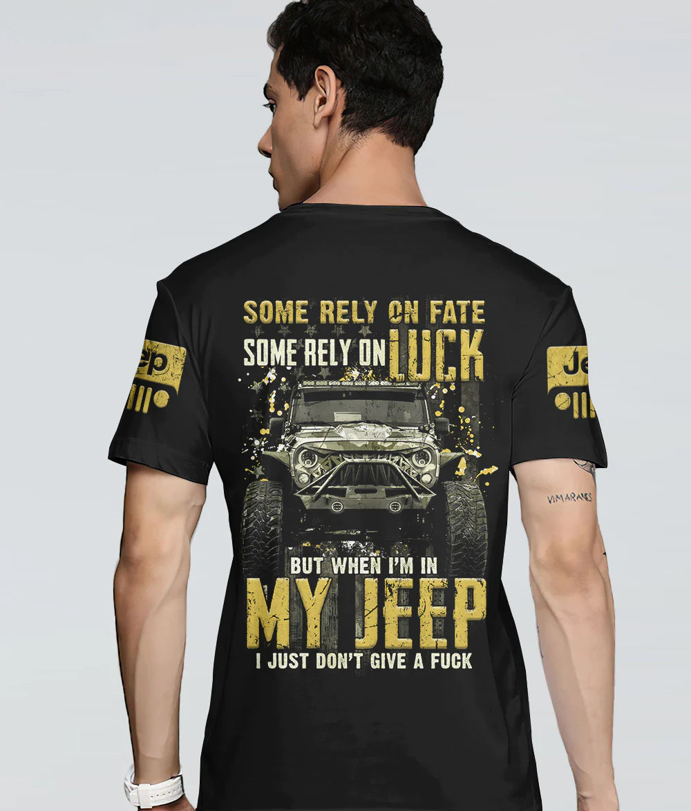 some-rely-on-fate-jeep-t-shirt