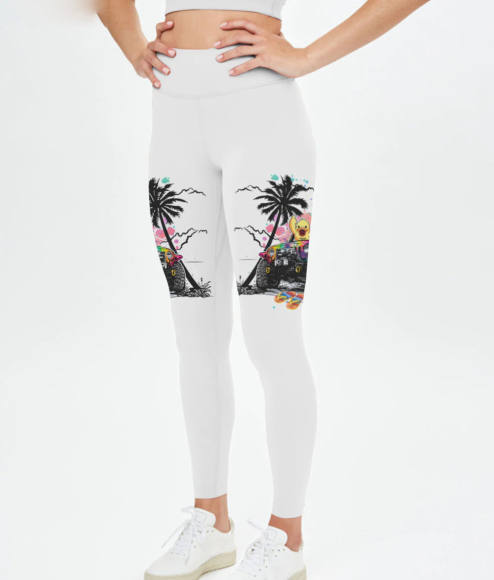 flip-flops-funny-duck-jeep-ocean-kinda-girl-colorful-leggings