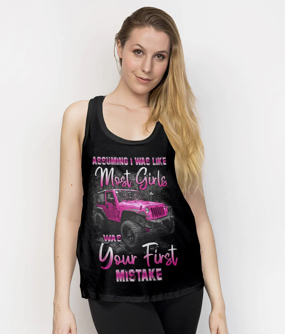 assuming-i-was-like-most-girls-pink-jeep-tank-top