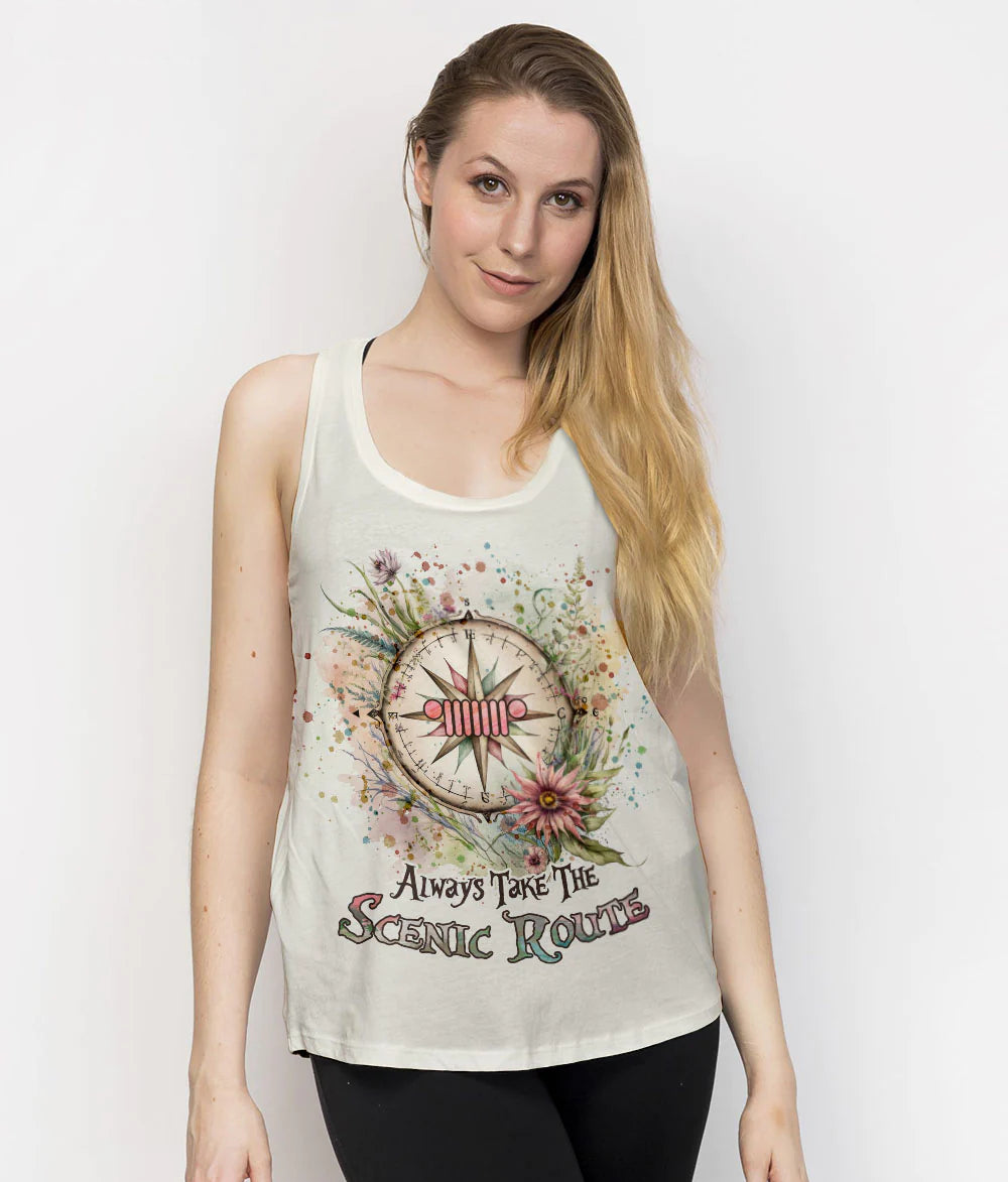 always-take-the-scenic-route-compass-jeep-tank-top