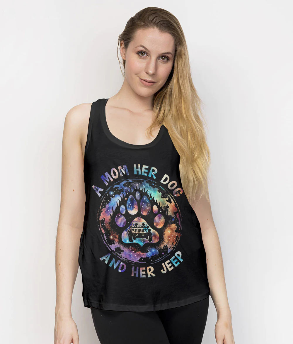 a-mom-her-dog-and-her-jeep-galaxy-tank-top