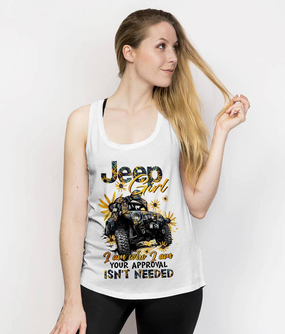 jeep-girl-i-am-who-i-am-daisy-tank-top