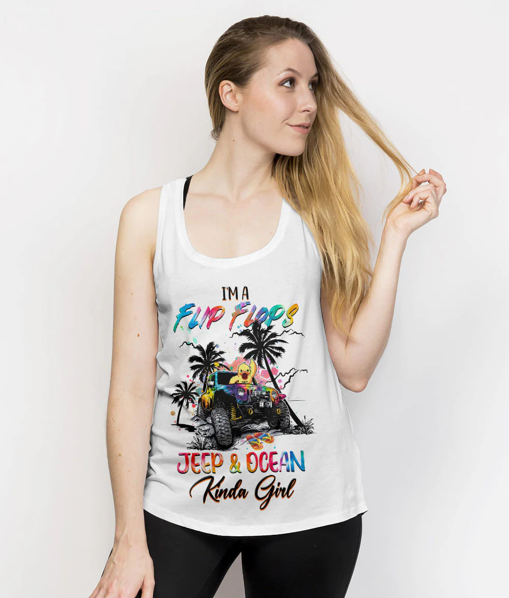 flip-flops-funny-duck-jeep-ocean-kinda-girl-colorful-tank-top