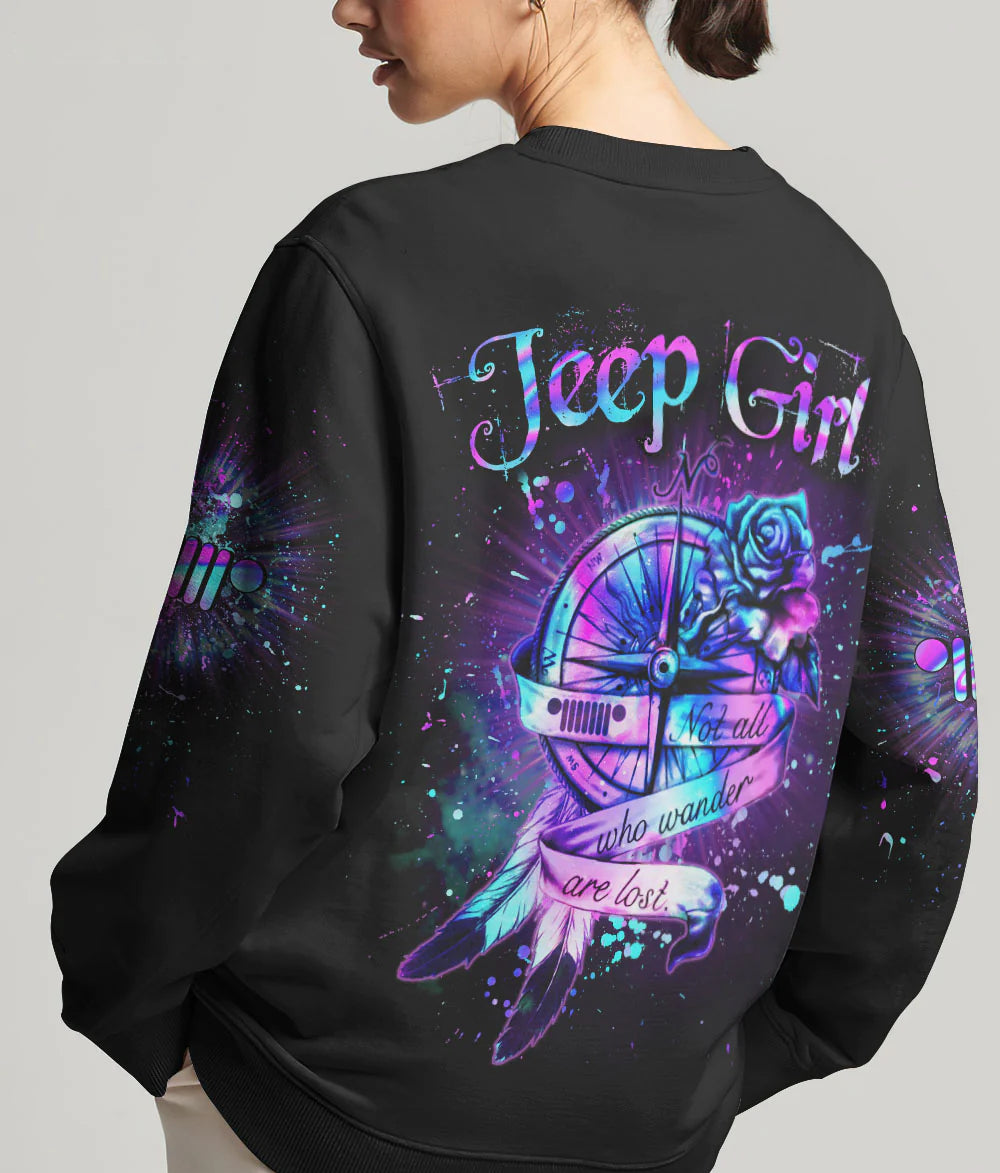 not-all-who-wander-are-lost-compass-jeep-magic-black-sweatshirt