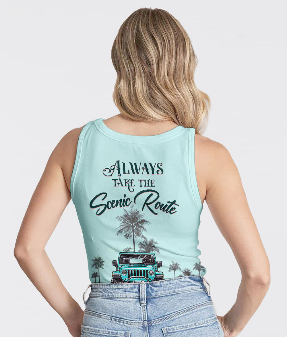 always-take-the-scenic-route-tank-top