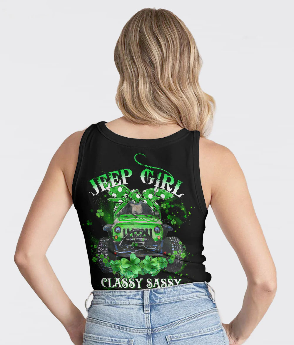 jeep-girl-classy-sassy-patricks-day-tank-top