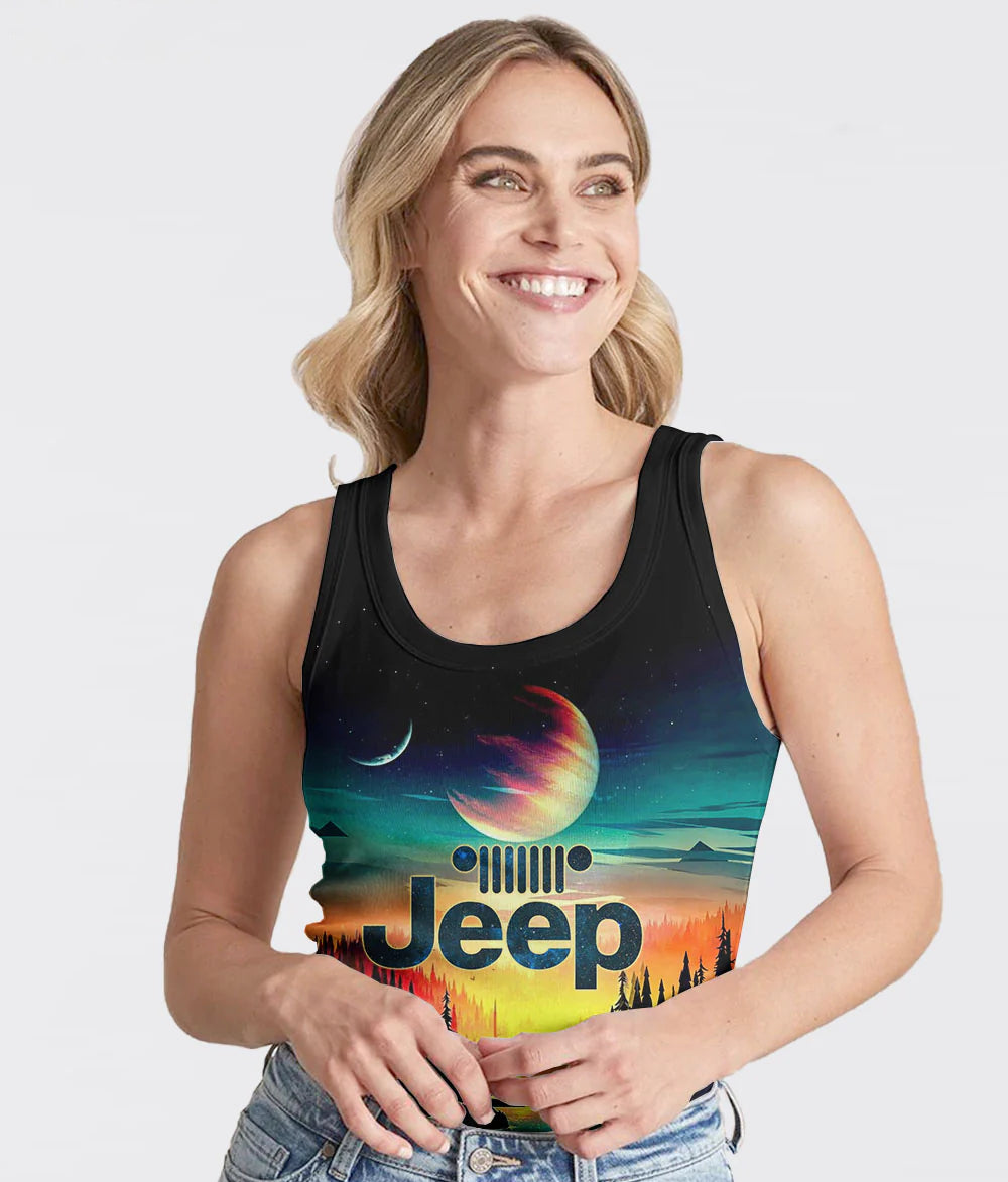 retro-jeep-not-all-who-wander-are-lost-moon-forest-tank-top