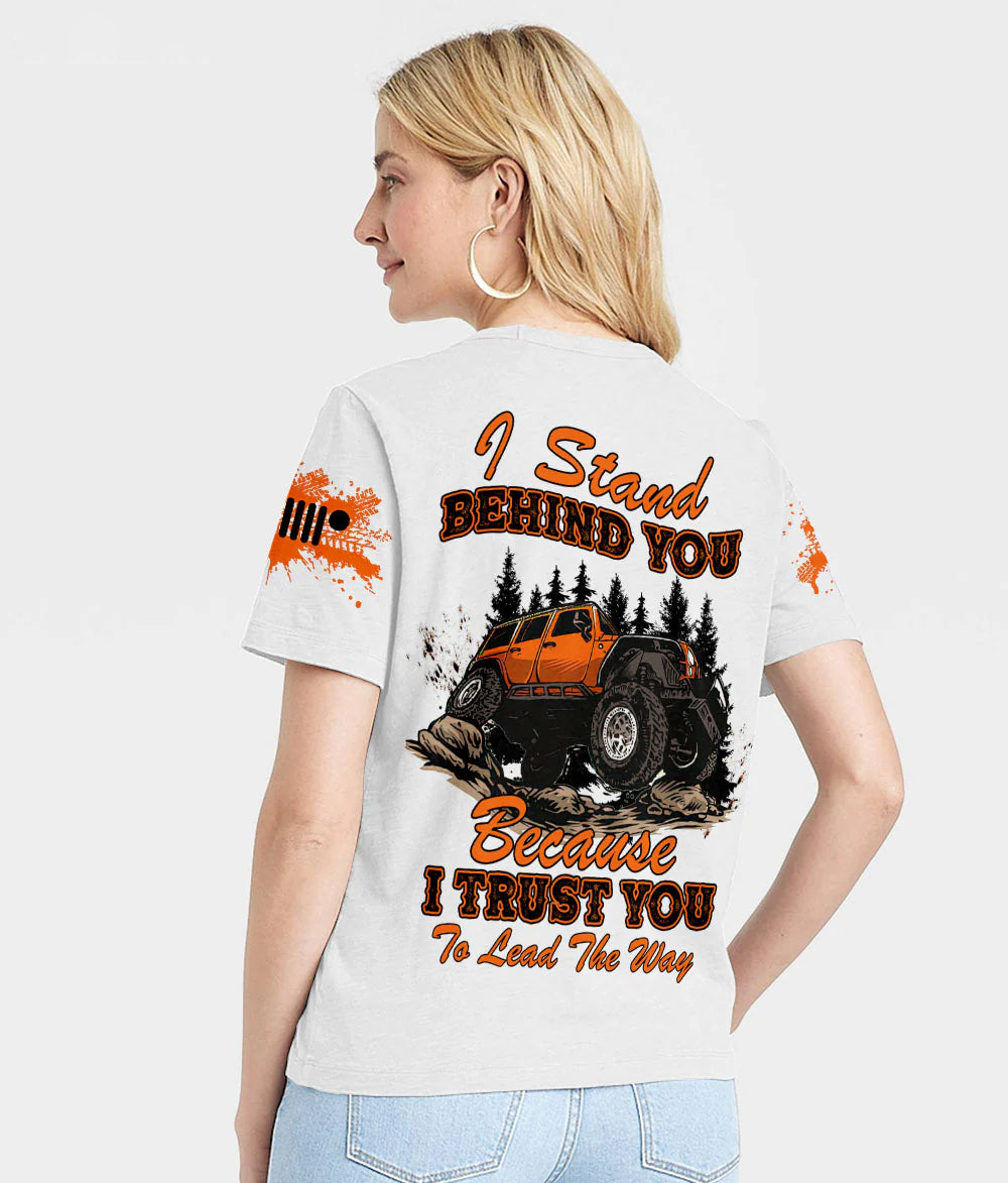 i-lead-the-way-mountain-jeep-couple-women-v-neck-t-shirt