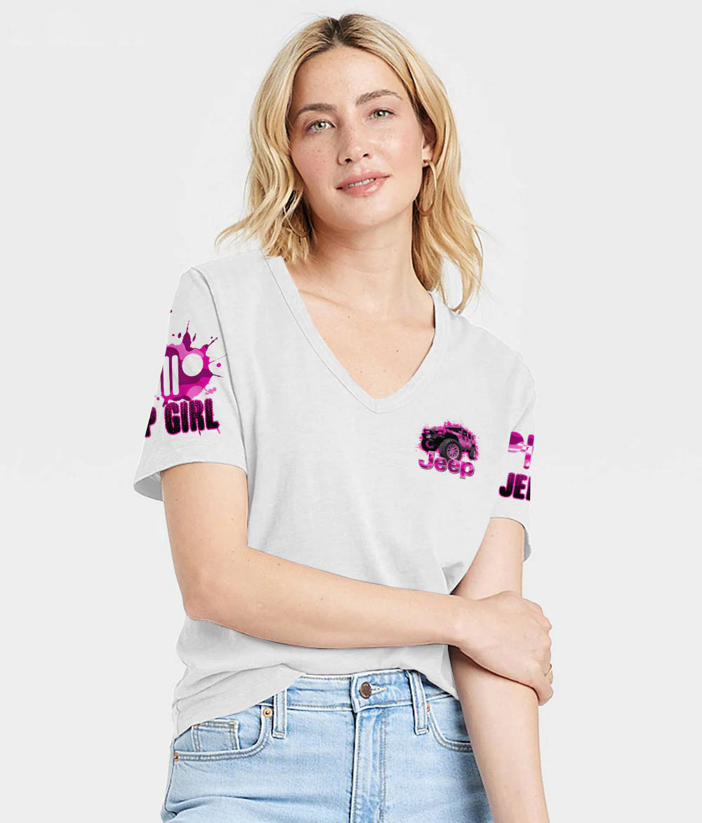 this-jeep-girl-rocks-women-v-neck-t-shirt