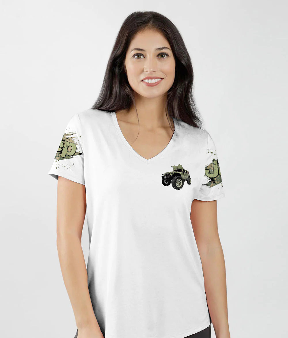 im-a-jeep-girl-women-v-neck-t-shirt