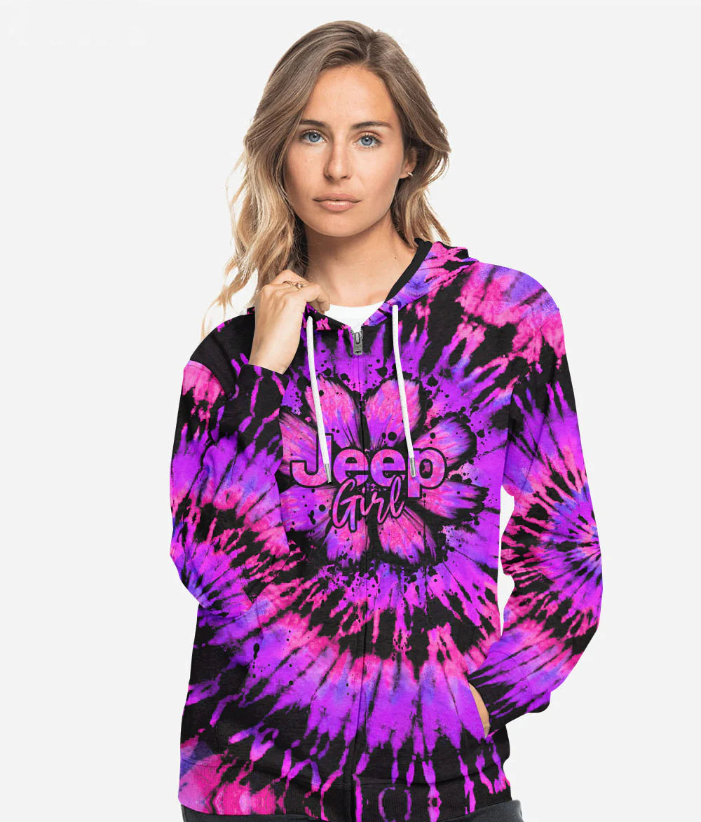 jeep-girl-dog-daisy-purple-tie-dye-hoodie