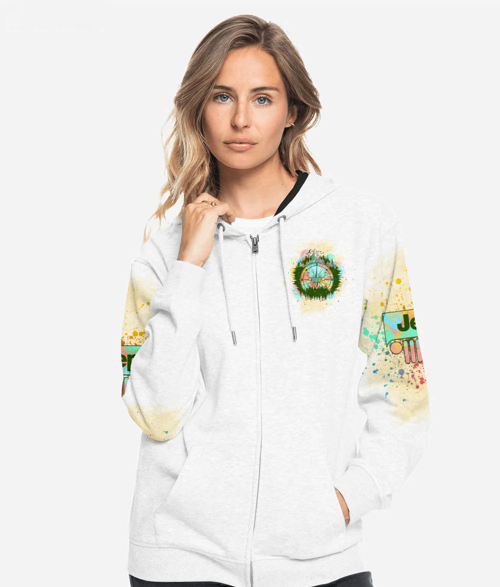 always-take-the-scenic-route-compass-colorful-hoodie