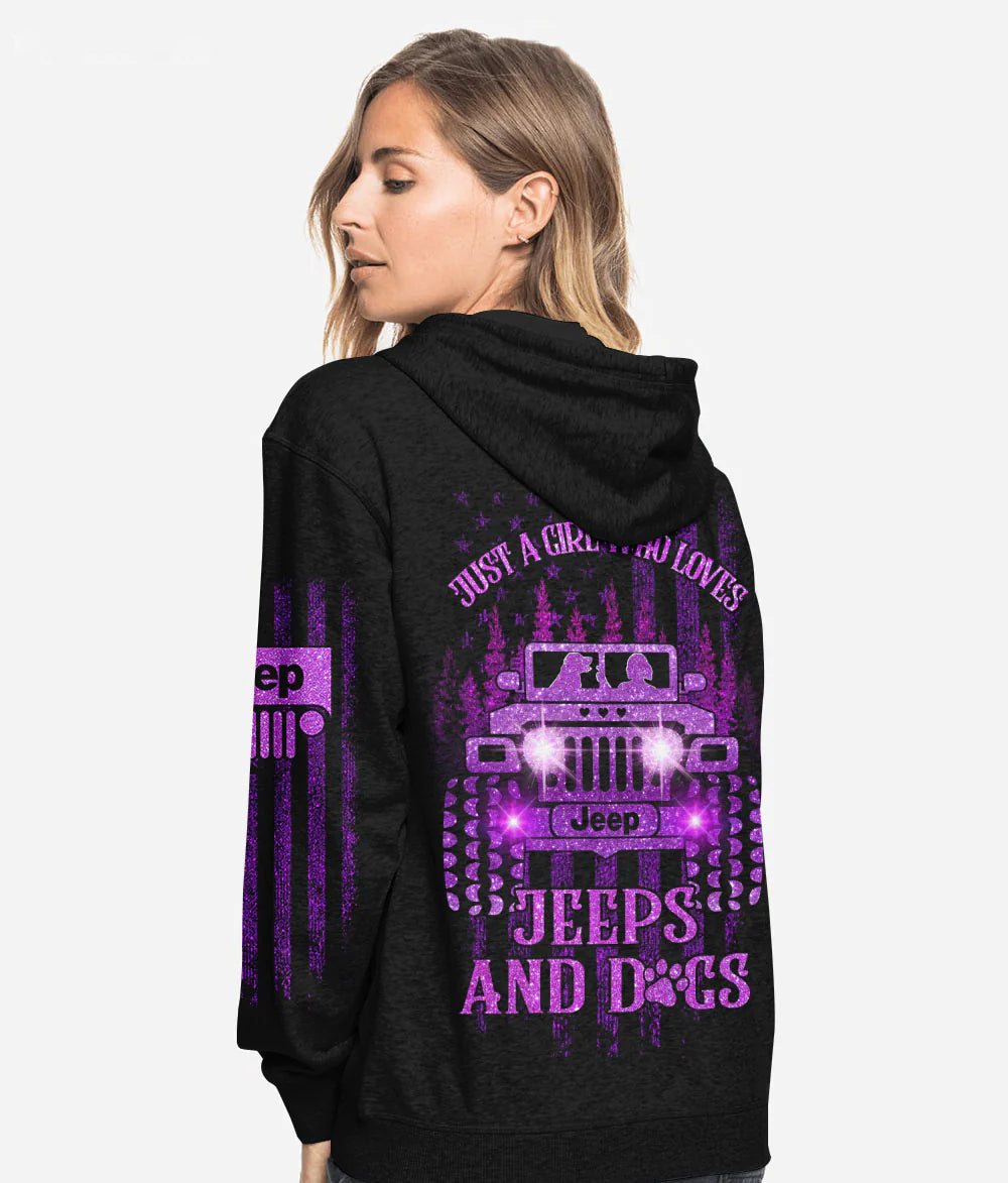 a-girl-her-dog-and-her-jeep-bling-purple-hoodie