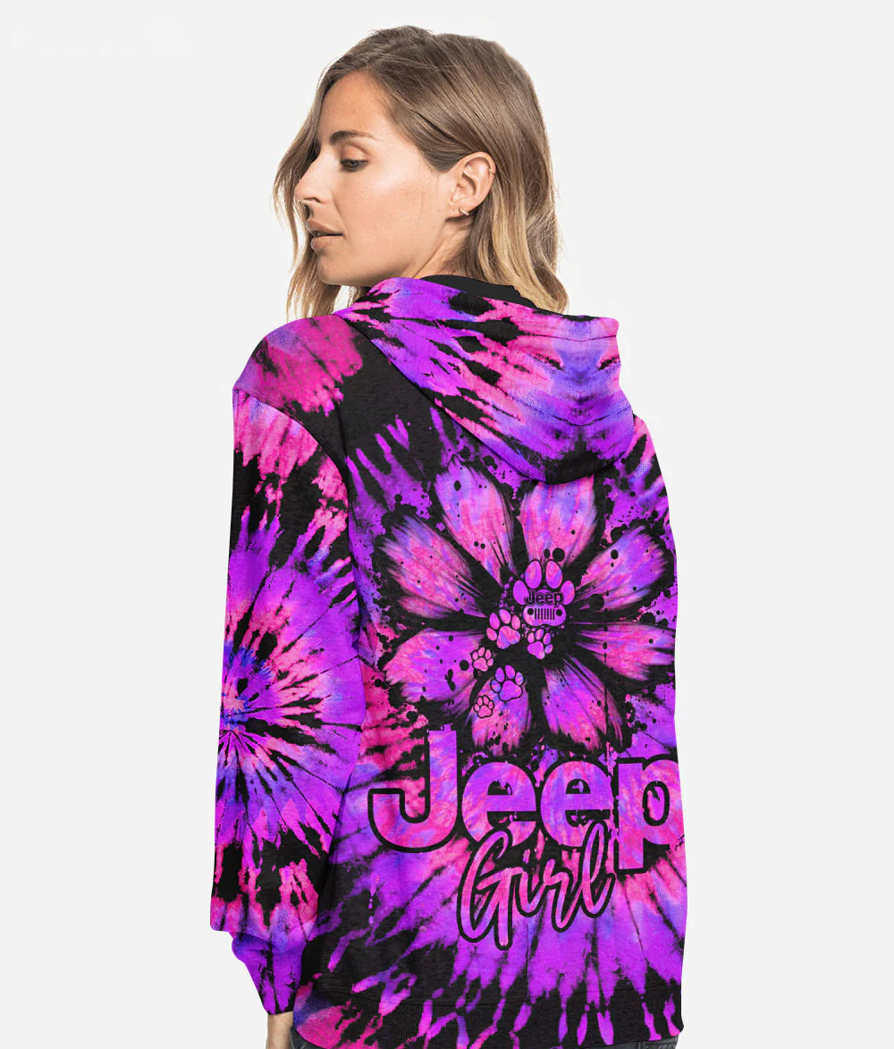 jeep-girl-dog-daisy-purple-tie-dye-hoodie