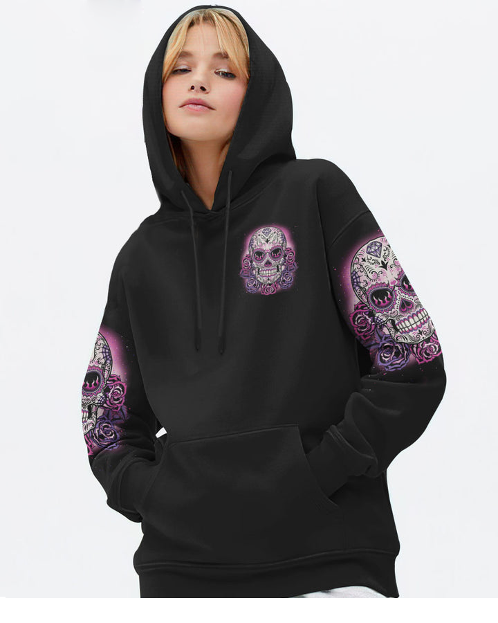 I Am A Sweet Girl Sugar Skull Hoodie