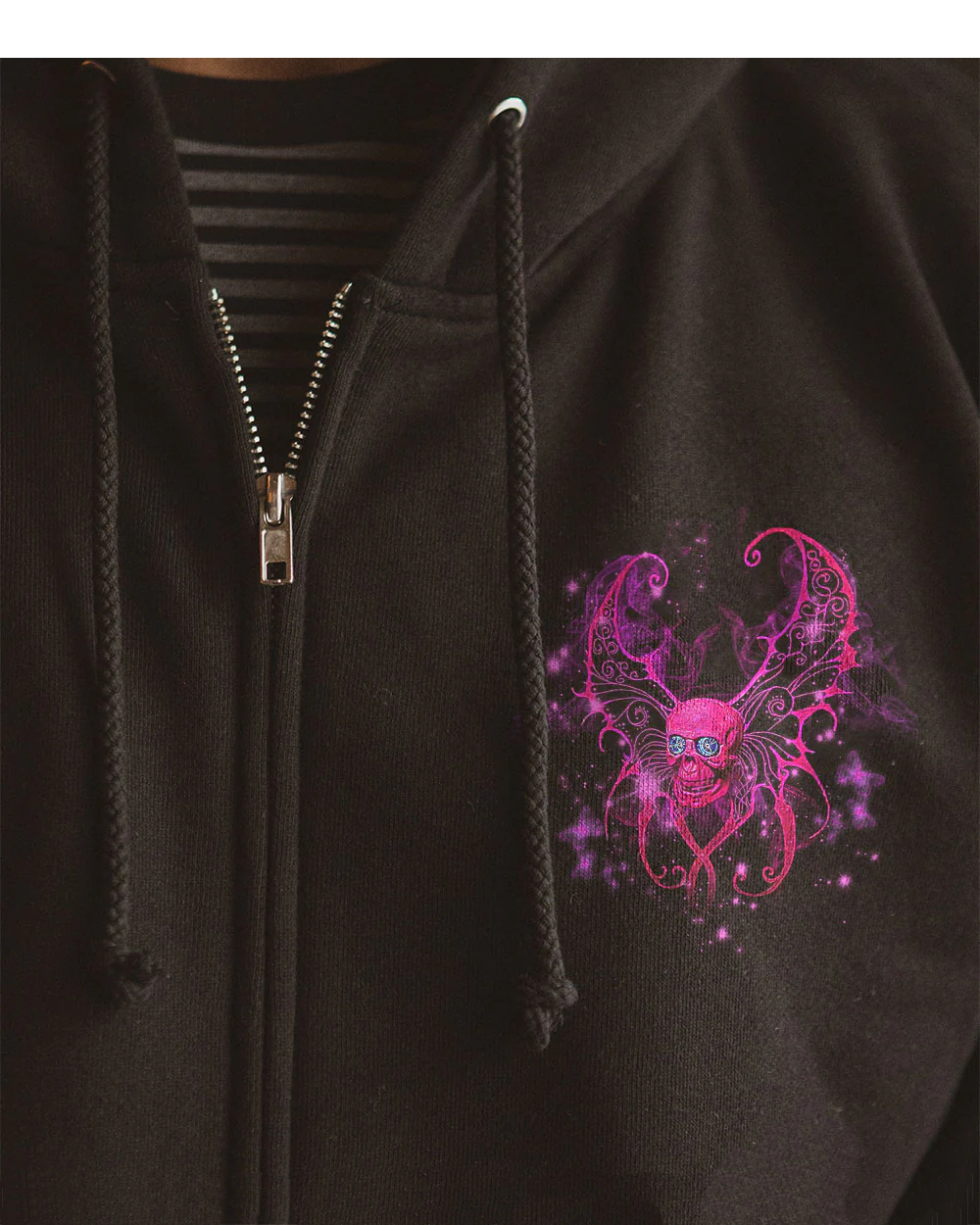 In My Next Time I Want To Be The Karma Fairy Skull Hoodie