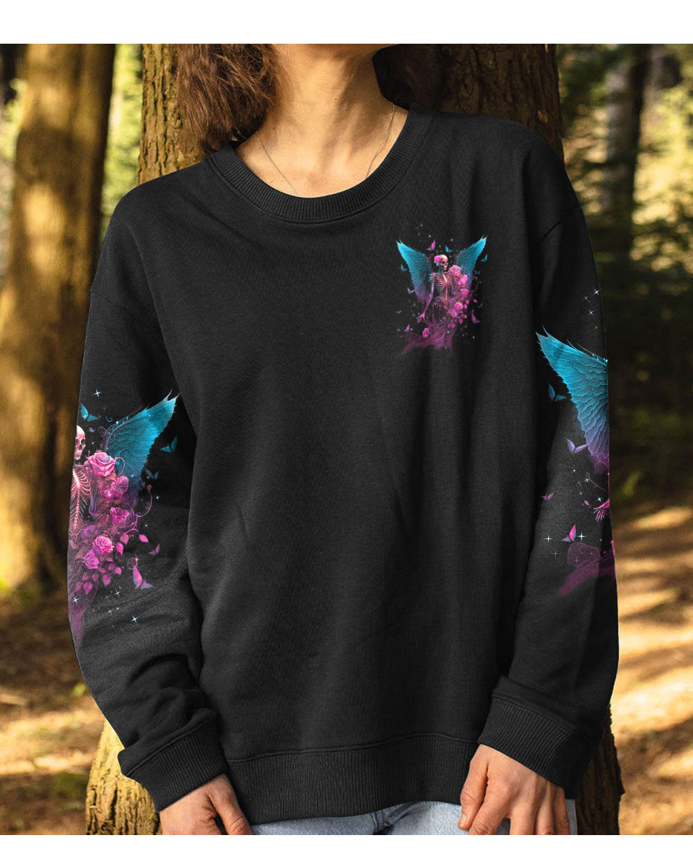 In My Next Life I Want To Be The Karma Fairy Swing Skull Sweatshirt