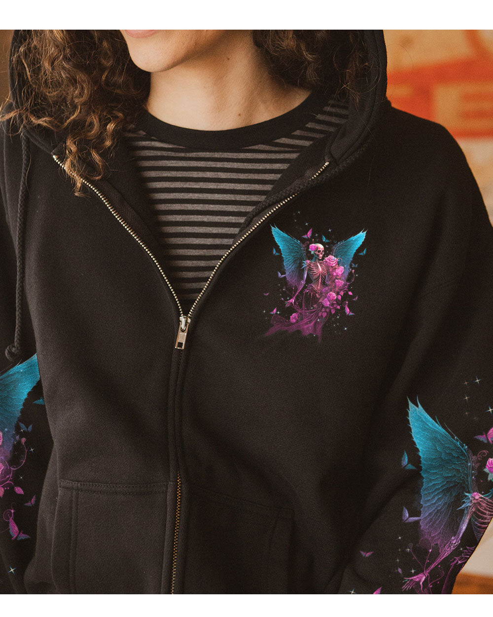 In My Next Life I Want To Be The Karma Fairy Swing Skull Hoodie