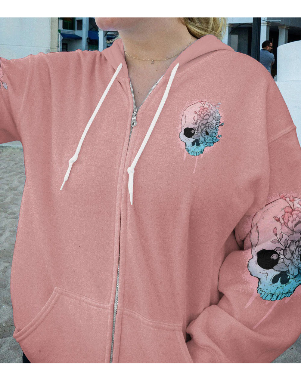 Warning This Tattoo Girl Skull Hoodie