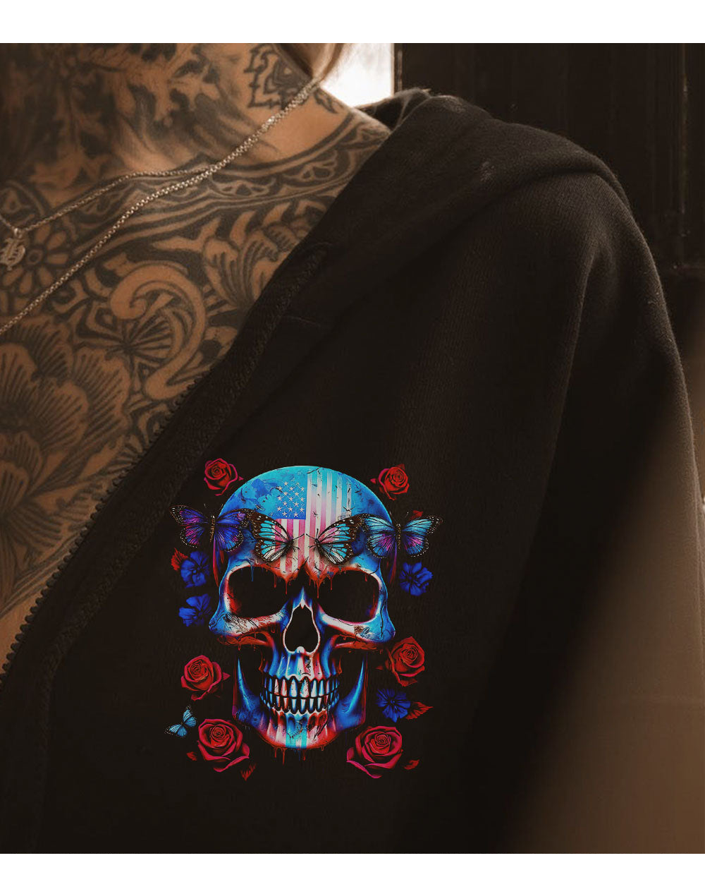 There Is No Need To Repeat Yourself Skull Hoodie