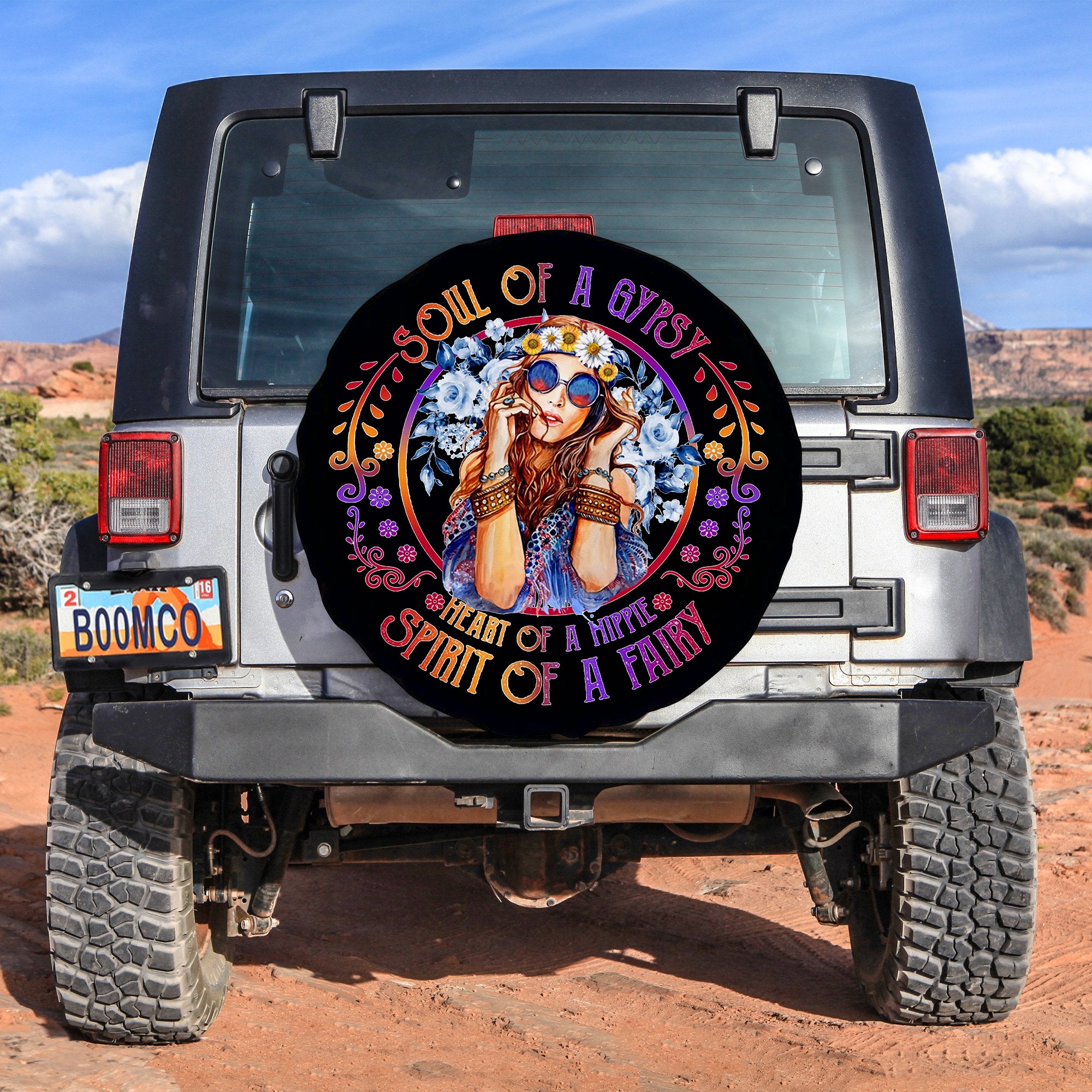 Jeep Soul Of A Gypsy Spare Tire Cover RLT7