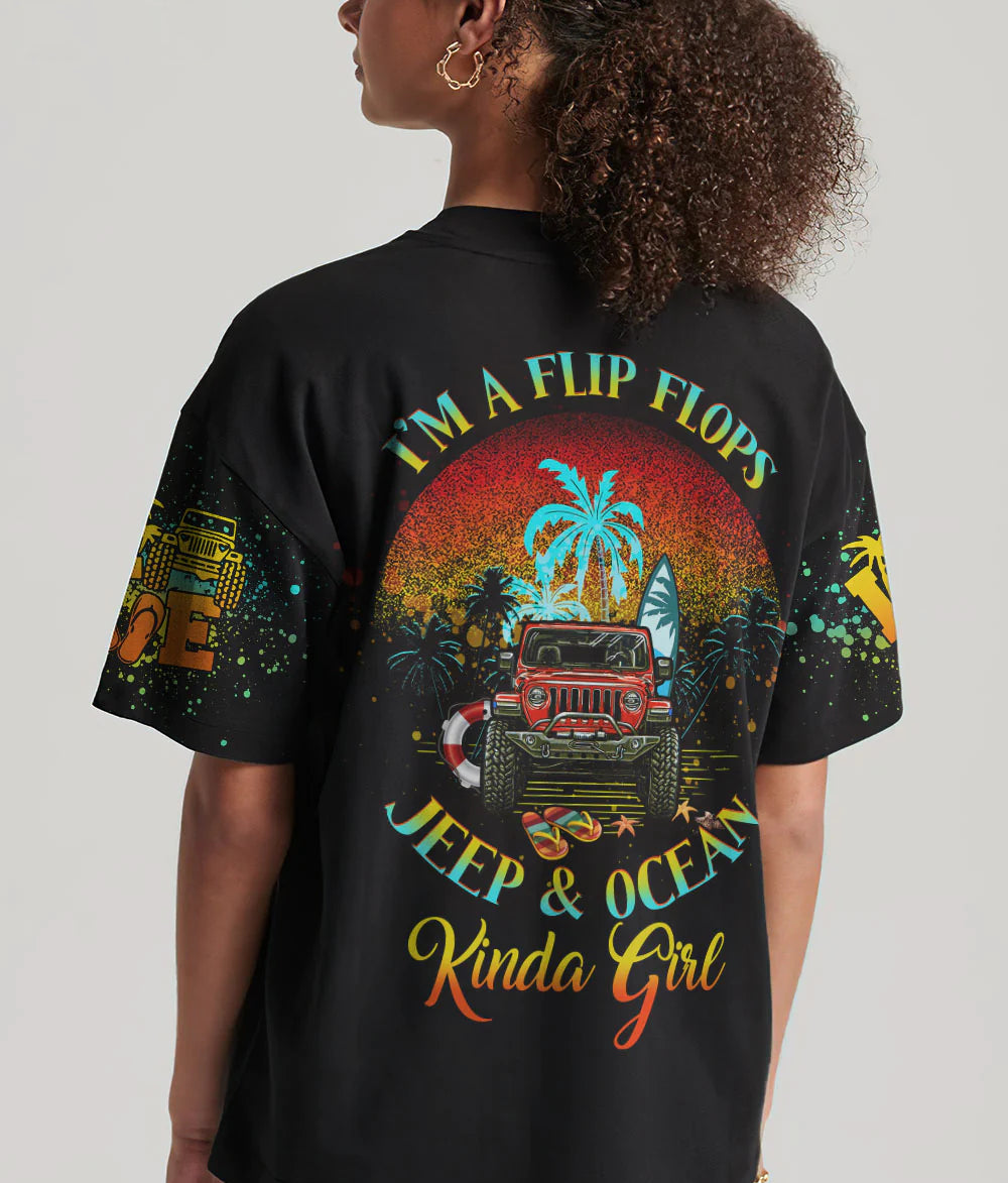 retro-moon-flip-flops-jeep-ocean-kinda-girl-black-t-shirt