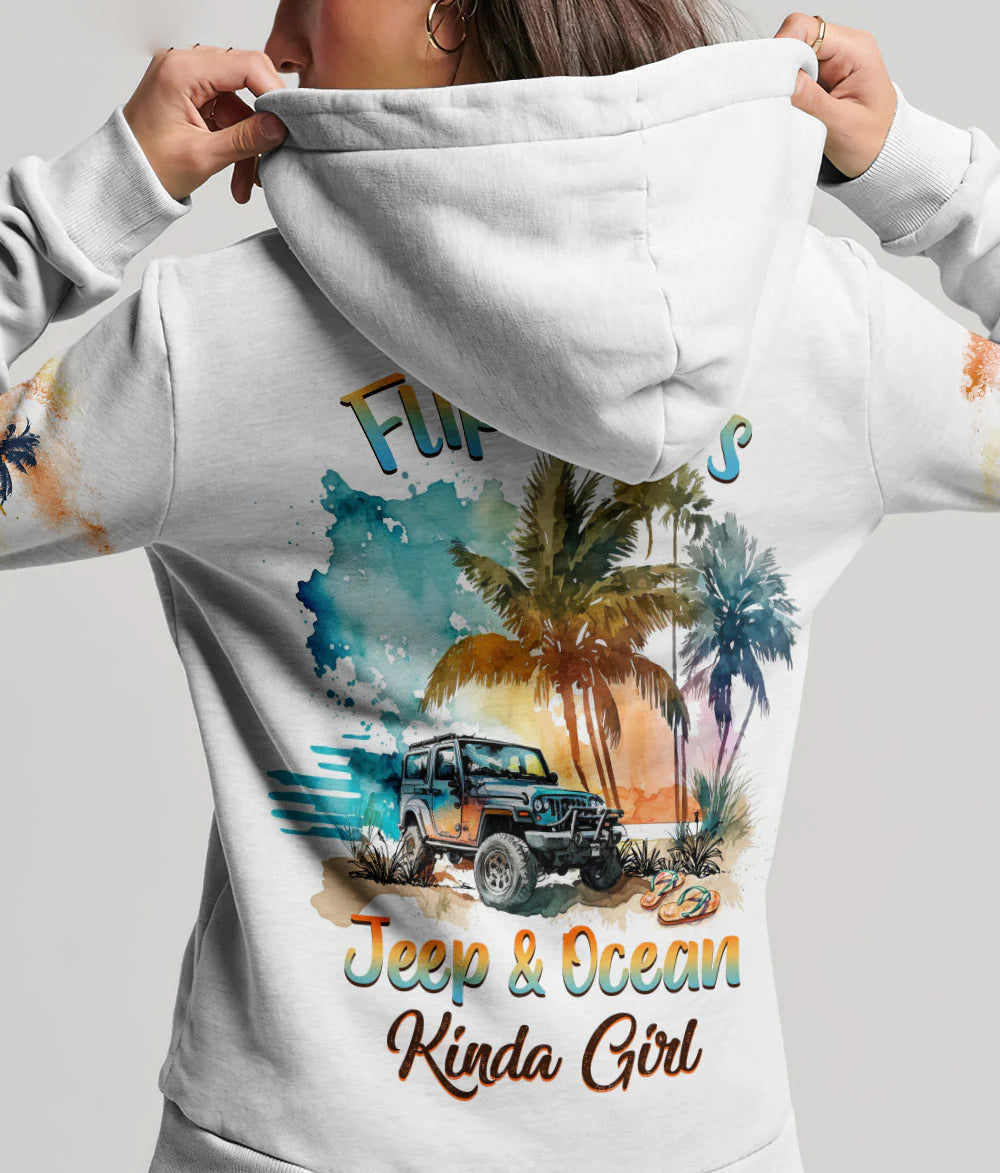 flip-flops-jeep-ocean-kinda-girl-watercolor-hoodie